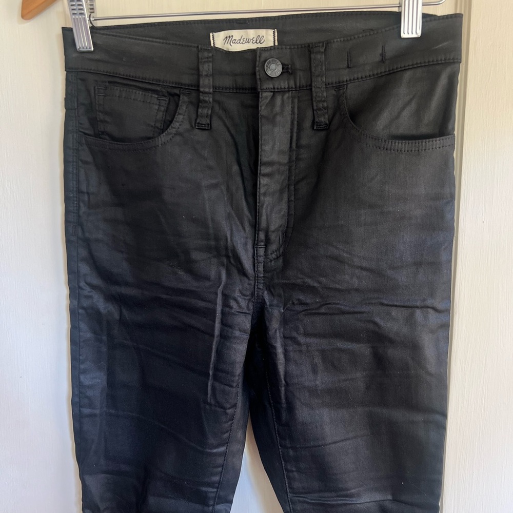 Madewell Black High Rise Skinny Pants